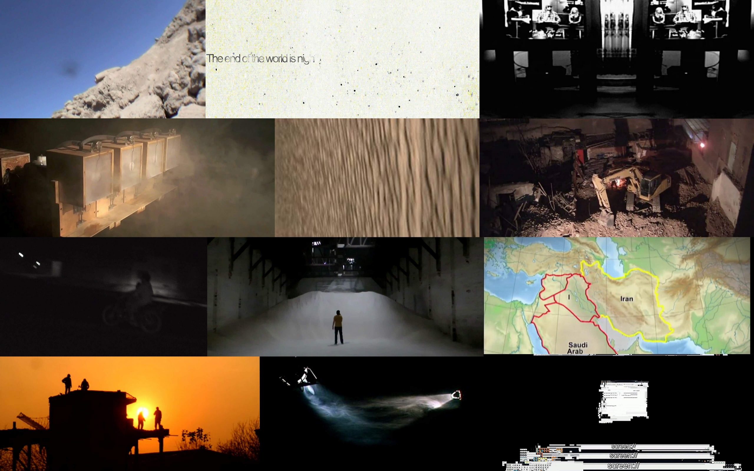 A collection of video stills