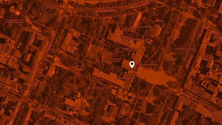 Graphic: Kunsthalle Bethanien map