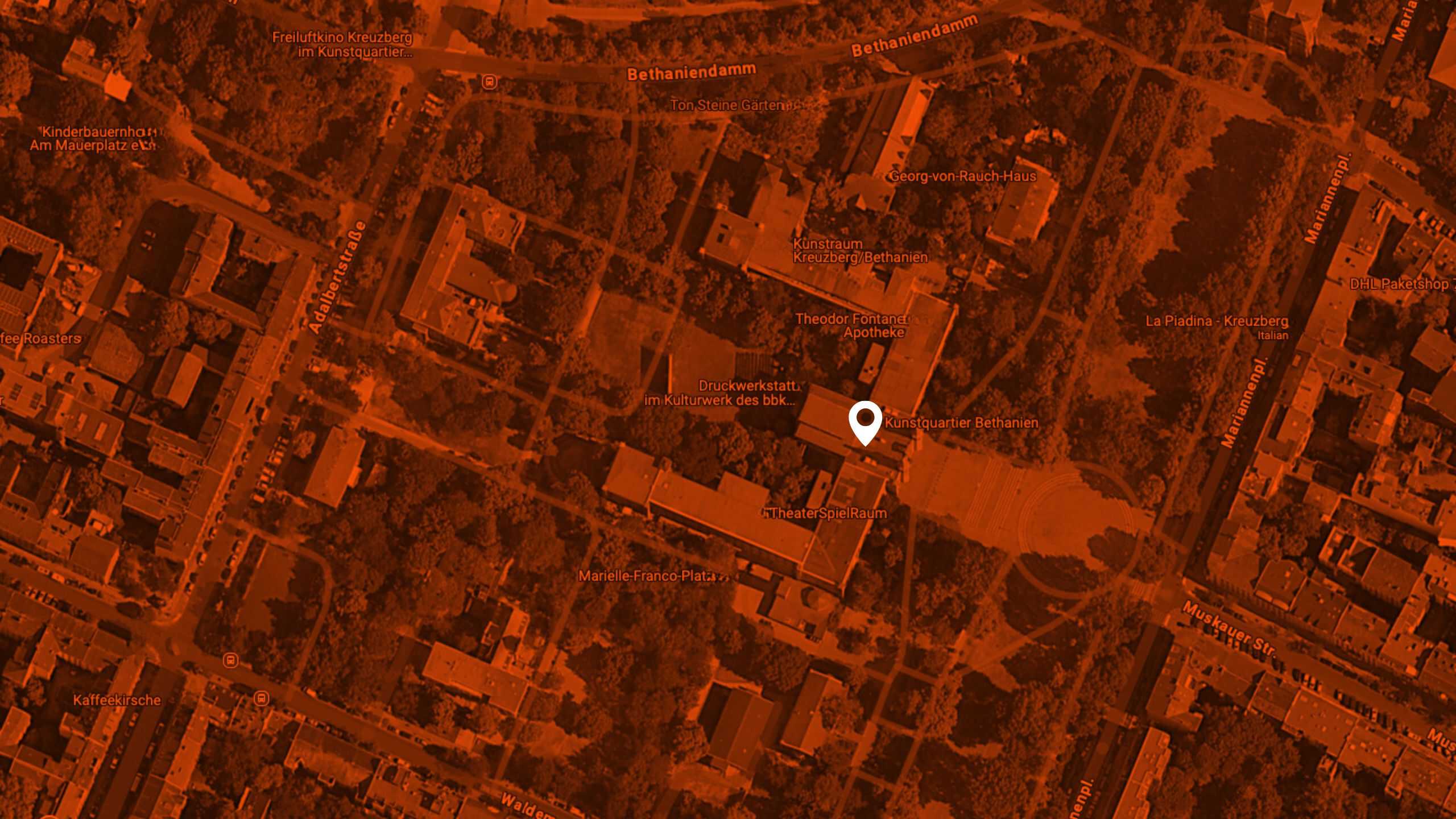 Graphic: Kunsthalle Bethanien map