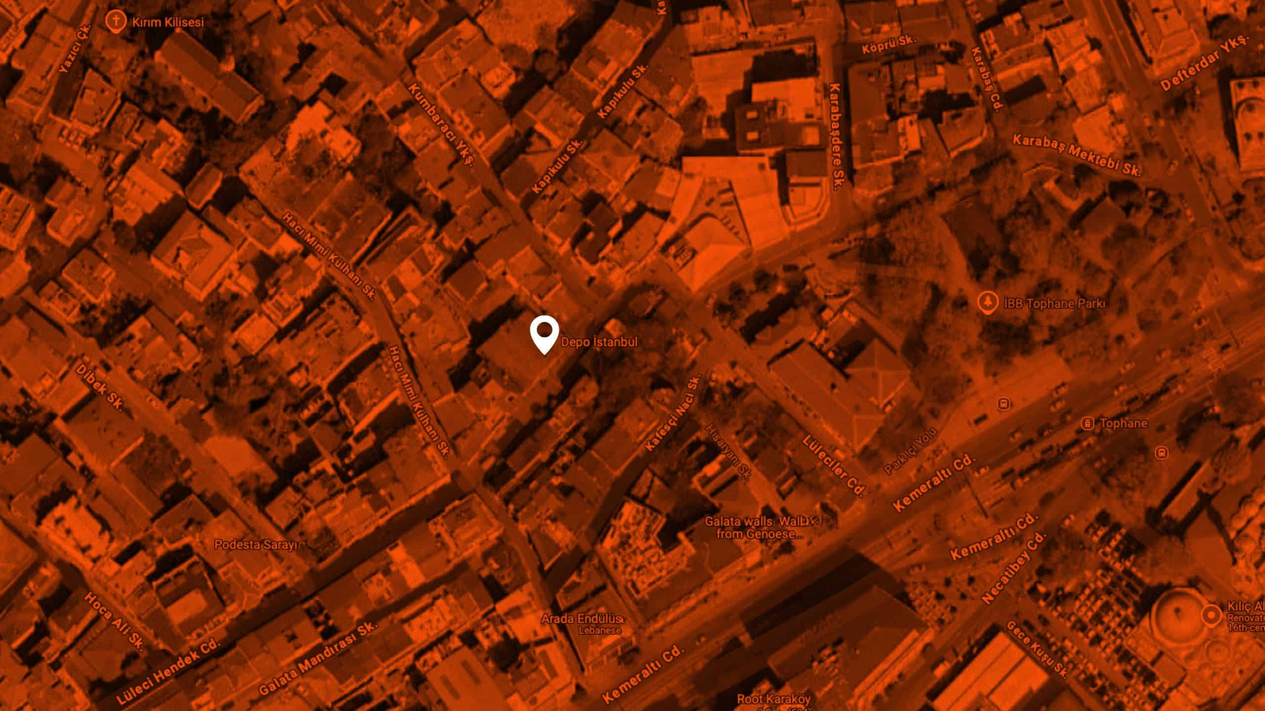 Graphic: Depo Istabul map