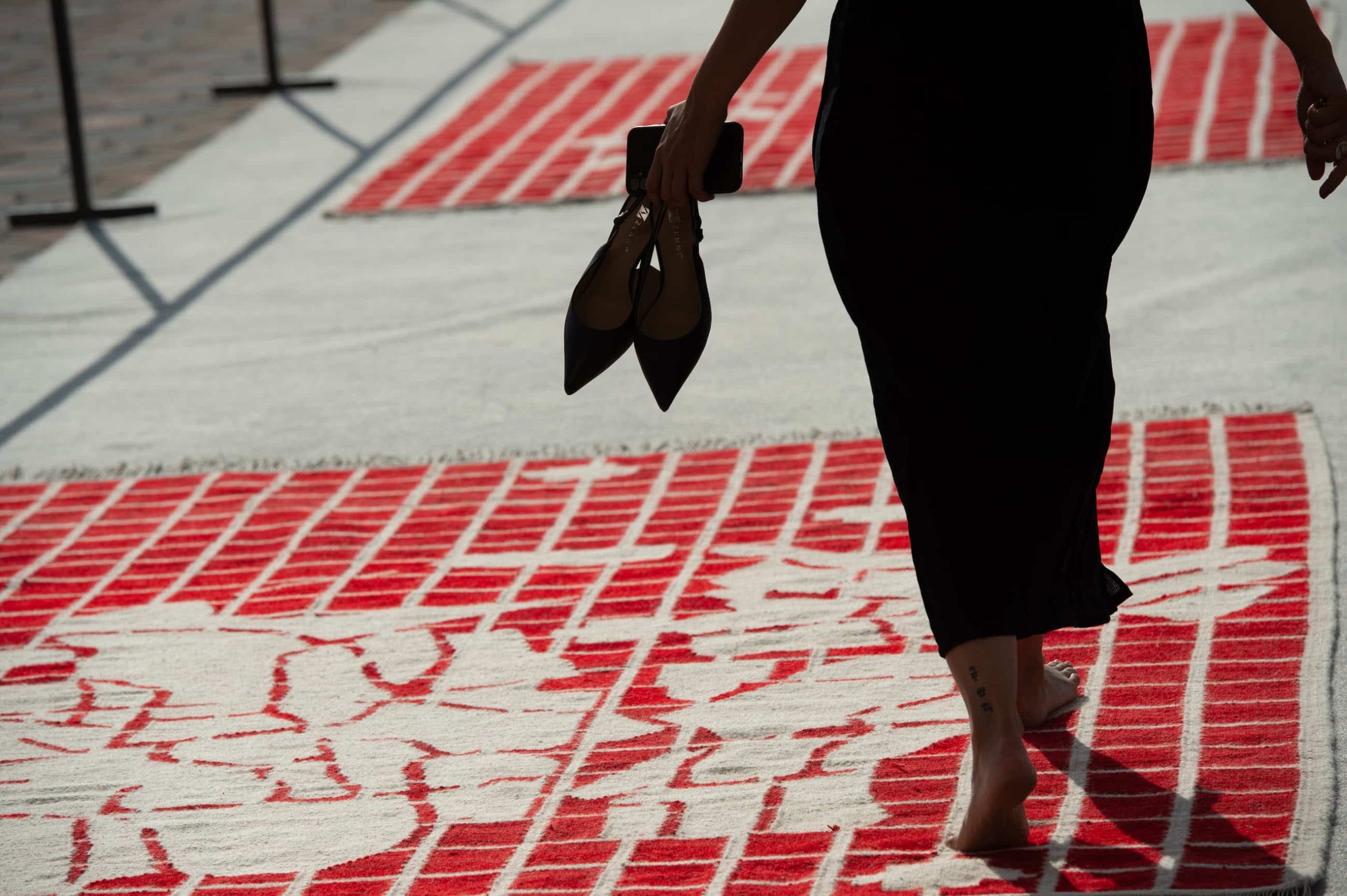 Photo: Davit Kochunts's artwork / performance