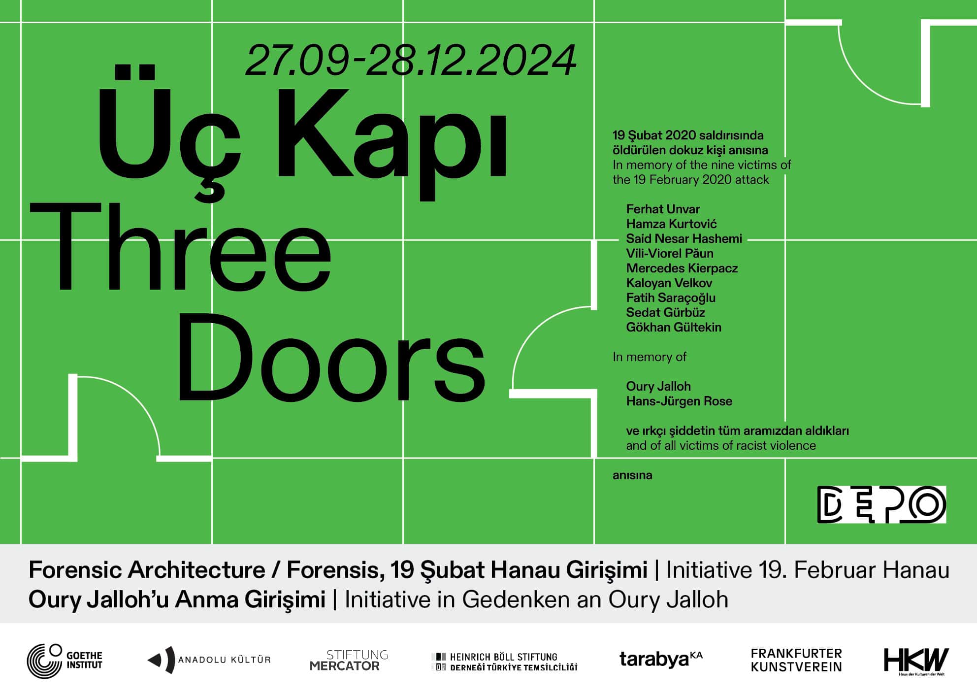 Graphic: Three Doors poster