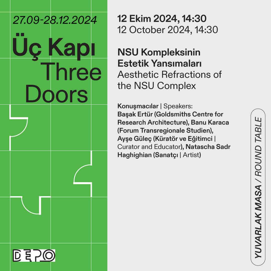 Graphic: Three Doors poster