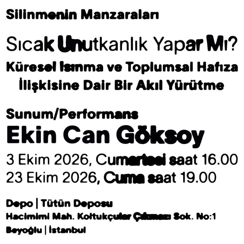 Bold black dripping text on the white background